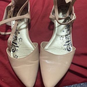Tan-ish pink flats from Brash